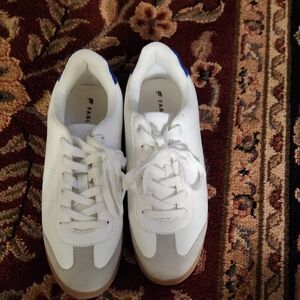 Fabletics White and Gray Sneakers